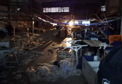 İzmir'de istinat duvarı çöktü! Ölüler ve yaralılar var