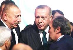 Cumhurbaşkanı Erdoğan, Aliyev ve Yıldırım Demirören sohbet etti