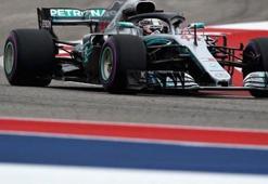 Hamilton, ABD'de yarışa ilk sıradan başlayacak!