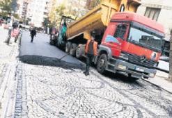 Arnavut kaldırımı Londra asfaltı oldu!