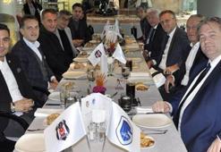 Beşiktaş'tan Genk yönetimine dostluk yemeği