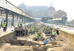 Haydarpaşa’da 1000 yıllık iskelet ve çeşme bulundu!