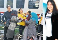 Liseli Sudenur tren altında kaldı