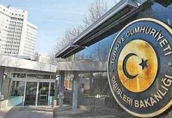 Dışişleri'nden Yunanistan'a kınama!