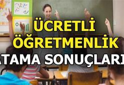 Ücretli öğretmen atama sonuçları açıklandı!