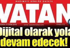 Demirören Medya Grubu'ndan açıklama: Vatan gazetesi dijital olarak yola devam edecek!