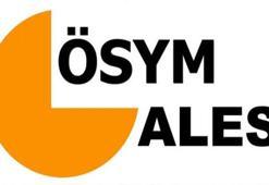 ALES ne zaman? ALES/3 sınav tarihi