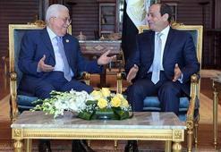 Sisi ve Abbas Filistin meselesini görüştü