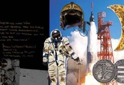 Neil Armstrong'un eşyaları 7,4 milyon dolara satıldı