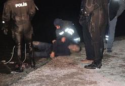 Otomobil gölete uçtu; sürücü öldü, kadın arkadaşı kurtuldu