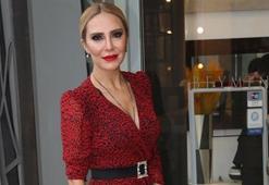 Işıl Reçber'in kırmızı şıklığı