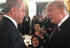 Cumhurbaşkanı Erdoğan Trump ile görüştü