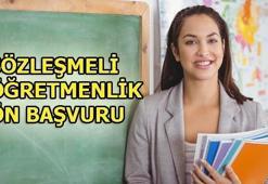Sözleşmeli öğretmenlik için ön başvuru tarihi belli oldu mu?