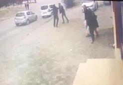 Sokak ortasında pompalı tüfekli kız kavgası