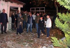 Yeğeninin evini yaktı!