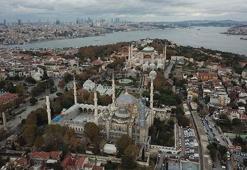Sultanahmet Camii'nin şaşırtan görüntüsü