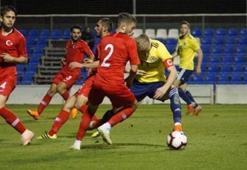 Ümit Milli Takım, İskoçya'yı son dakikalarda geçti: 2-0