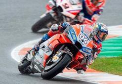 Valencia'da zafer Dovizioso'nun