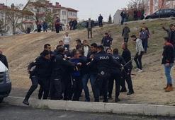 Amatör maçta biber gazlı müdahale