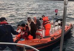 Adada mahsur kalan düzensiz göçmenler kurtarıldı