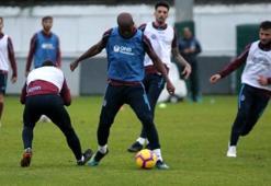 Trabzonspor, 8 eksikle çalıştı