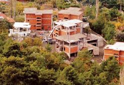 Kaş’ta imar barışı sonrası heyelan bölgesinde villa inşaatları arttı