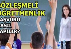 Sözleşmeli Öğretmenlik başvurusu nasıl yapılır? Bugün son...