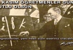 Spor camiasından 24 Kasım Öğretmenler Günü mesajları!