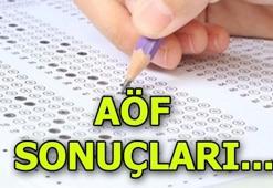 AÖF sınav sonuçları ne zaman açıklanacak?