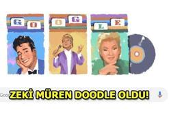 Google'dan sürpriz doodle! Zeki Müren anılıyor