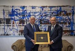 THY Genel Müdürü Ekşi'den Demirören Medya Grubu Başkanı Soysal'a ziyaret