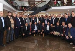 TFF ve 2 ve 3. Lig kulüp başkanları Yıldırım Demirören'i ziyaret etti