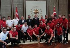 Cumhurbaşkanı Erdoğan, Ampute Milli Takımı'nı kabul etti