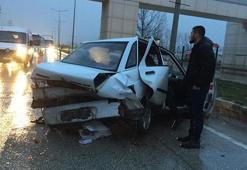 Korkunç kaza! Biri bebek 4 kişi yaralandı