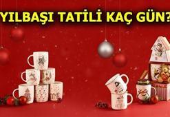 31 Aralık tatil mi? Yılbaşı hangi gün?