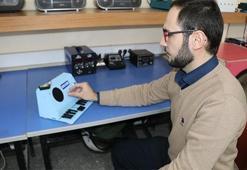 Görme engelliler için üretti