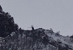 Tunceli'de teröristlerin, mağaradaki görüntüleri ortaya çıktı
