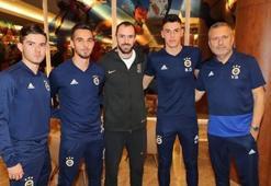 Ramil Guliyev, Fenerbahçeli futbolcuları ziyaret etti