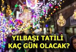 31 Aralık - 1 Ocak tatil mi? Yılbaşı tatili kaç gün?