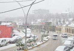 Şırnak'a kar yağdı; Siirt ile ulaşım kesildi