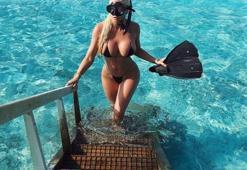Şimdi de tavşan oldu! Jelena Karleusa...