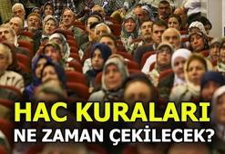 Hac Kuraları ne zaman çekilecek? Tarih ve saat belli oldu
