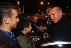 Cumhurbaşkanı Erdoğan öğrencilerle sohbet etti