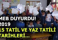 15 Tatil ne zaman başlayacak? MEB duyurdu...