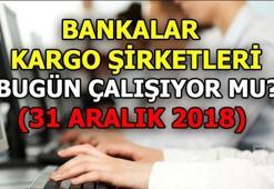 Bugün bankalar ve kargolar açık mı? 31 Aralık resmi tatil mi?