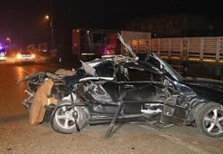 Düzce'de feci kaza: 1 kişi öldü, 2 kişi yaralandı