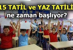 MEB duyurdu! 15 Tatil tarihi açıklandı
