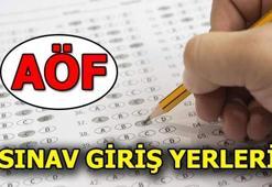 AÖF sınav giriş yerleri belli oldu! AÖF sınav tarihleri 2019