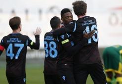 Trabzonspor'dan güzel prova! 4 gol...