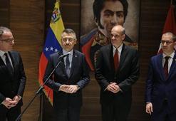 Cumhurbaşkanı Yardımcısı Oktay Venezuela'da